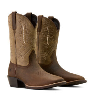 Ariat Sport Outfitter Tan Elephant Print