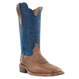 RW Ranch Dark Tan Mad Cow/Ocean Blue