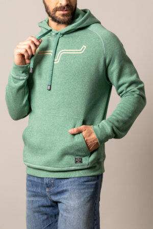 Kimes Ranch Outlier Green Printed Hoodie
