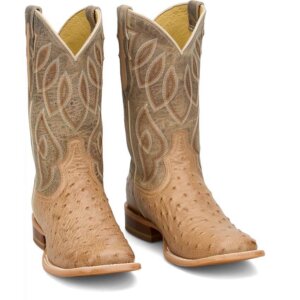Tony Lama Cheyenne Tan Ostrich/Taupe