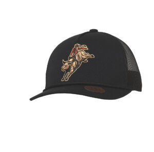 Ranch Craft Bullrider Black Snap Back Cap