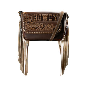 Ariat Margo Fringe Crossbody Medium Brown