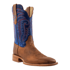 R. Watson Honey Cowhide 11" Electric Blue Hybrid