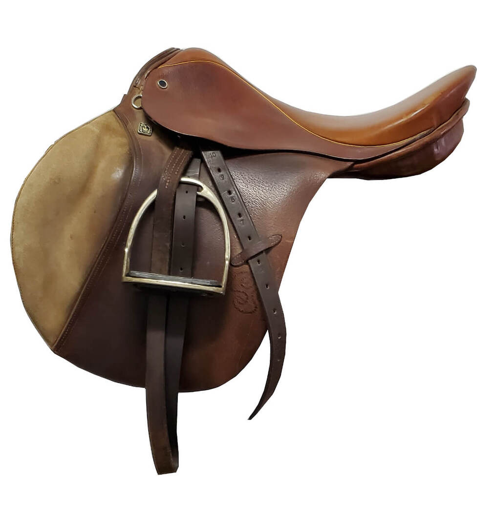 Used Stubben Siegfried All Purpose Saddle - 17.5" Seat 30.5cm Tree