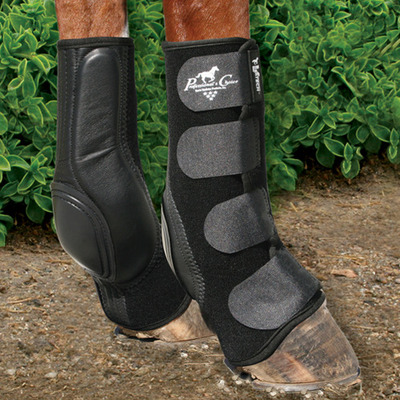 Professional's Choice VenTech Skid Boots - Black