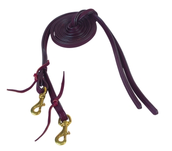 Tucker 5/8" Split Reins - Black