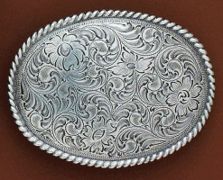 Nocona Belt Buckle Antique Oval