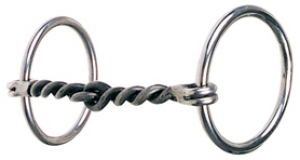 Reinsman Loose Ring Twisted Wire Snaffle Bit