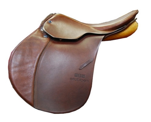 Used Stubben Siegfried II Close Contact Equestrian Saddle - 17" Seat, 32cm Tree