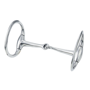 6" Eggbutt Snaffle Draft Bit