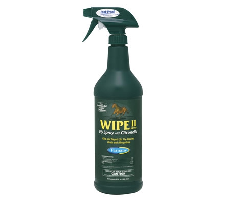 Wipe II Citronella Fly Spray & Repellent