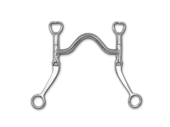Myler Flat Shank 5" MB16 Western Bit