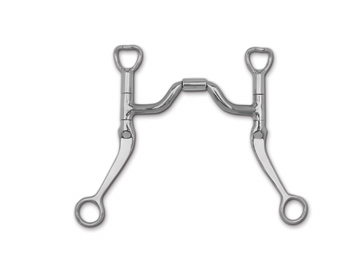 Myler Flat Shank 5" MB33 Western Bit