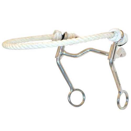 Quick Stop with Rope Noseband Hackamore
