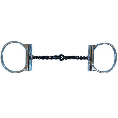 5" Sweet Iron Twisted Wire Western Dee Snaffle Bit