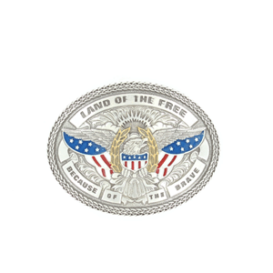 Land of the Free Belt Buckle