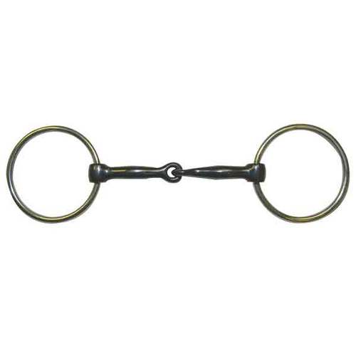 5" Stainless Steel Sweet Iron Loose Ring Snaffle Bit