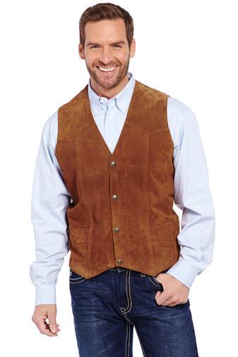 Cripple Creek Split Leather Vest