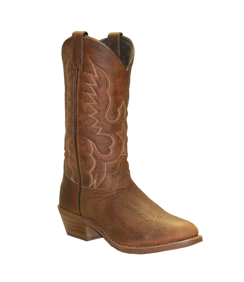 Abilene Bison Cowboy Boots - Tan