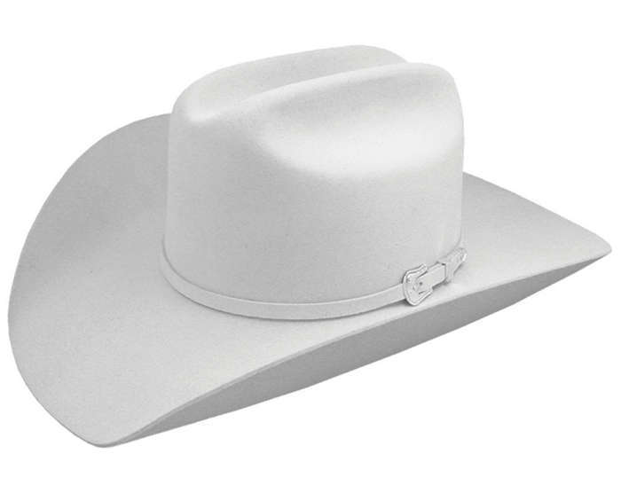Resistol Pageant 2X Wool Felt Cowboy Hat - White - Al-Bar Ranch