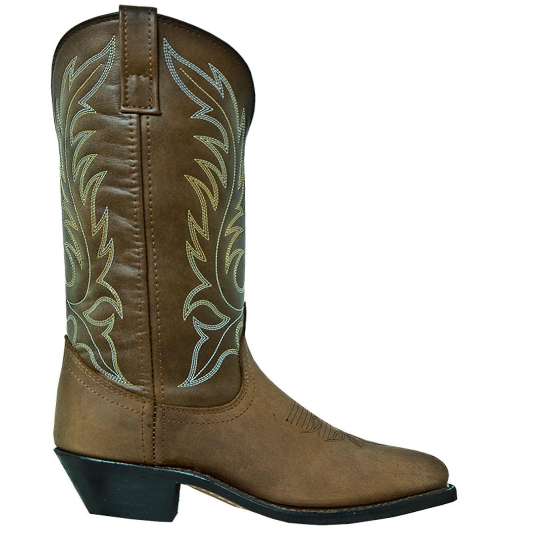 Laredo Kadi Cowgirl Boots - Tan Distressed - Al-Bar Ranch