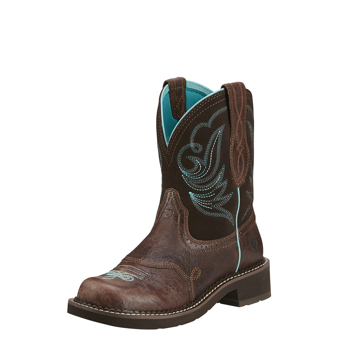 Ariat Fatbaby Heritage Dapper Cowgirl Boots - Fudge