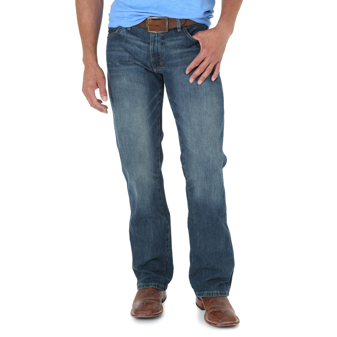 Wrangler Retro River Wash Slim Boot Jeans - Al-Bar Ranch