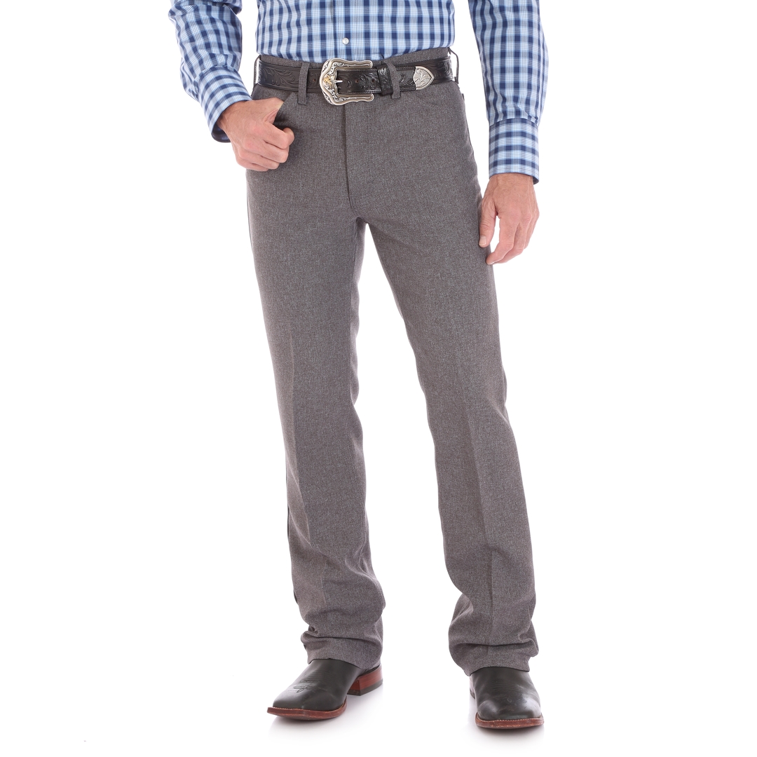 Wrangler Heather Grey Rancher Dress Pant