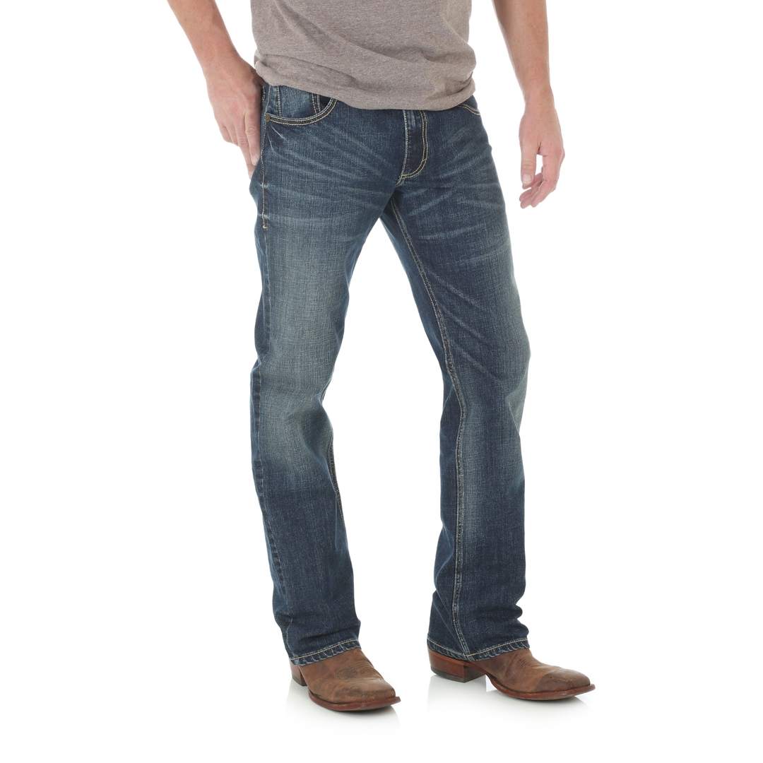 Wrangler Retro Layton Slim Boot Cut Jeans