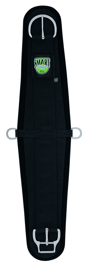 Weaver Leather Black Neoprene Roping Smart Cinch - Black