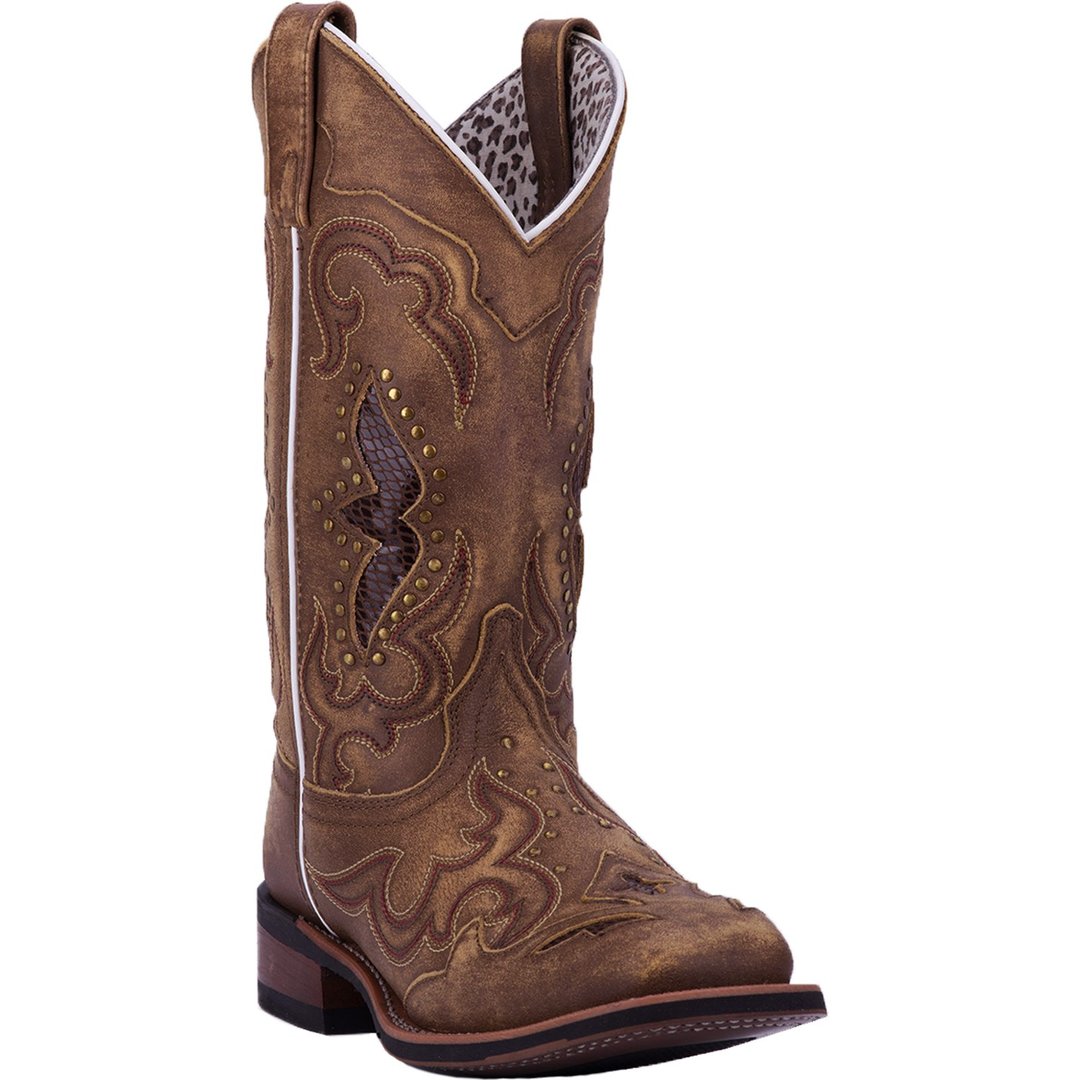 Laredo Spellbound Tan Cowgirl Boots